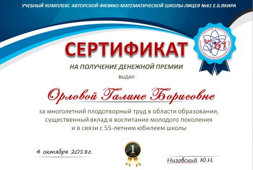 Достижения учителей